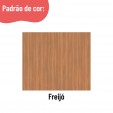 Bancada de Ilha para Cozinha Telasul 120 Cm com Fruteira Freijó - Telasul