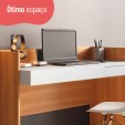 Escrivaninha Mesa para Computador Versa Home 1 Gaveta Freijó/Branco - Telasul