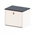 Banco Sapateira Versa Home 1 Porta Branco - Telasul