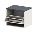 Banco Sapateira Versa Home 1 Porta Branco - Telasul