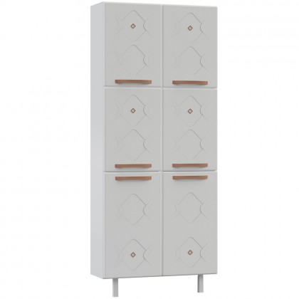Paneleiro Duplo de Aço Mirage New Branco - Telasul