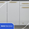 Cozinha de Aço Compacta Diamante 4pçs C/ Kit Branco - Telasul