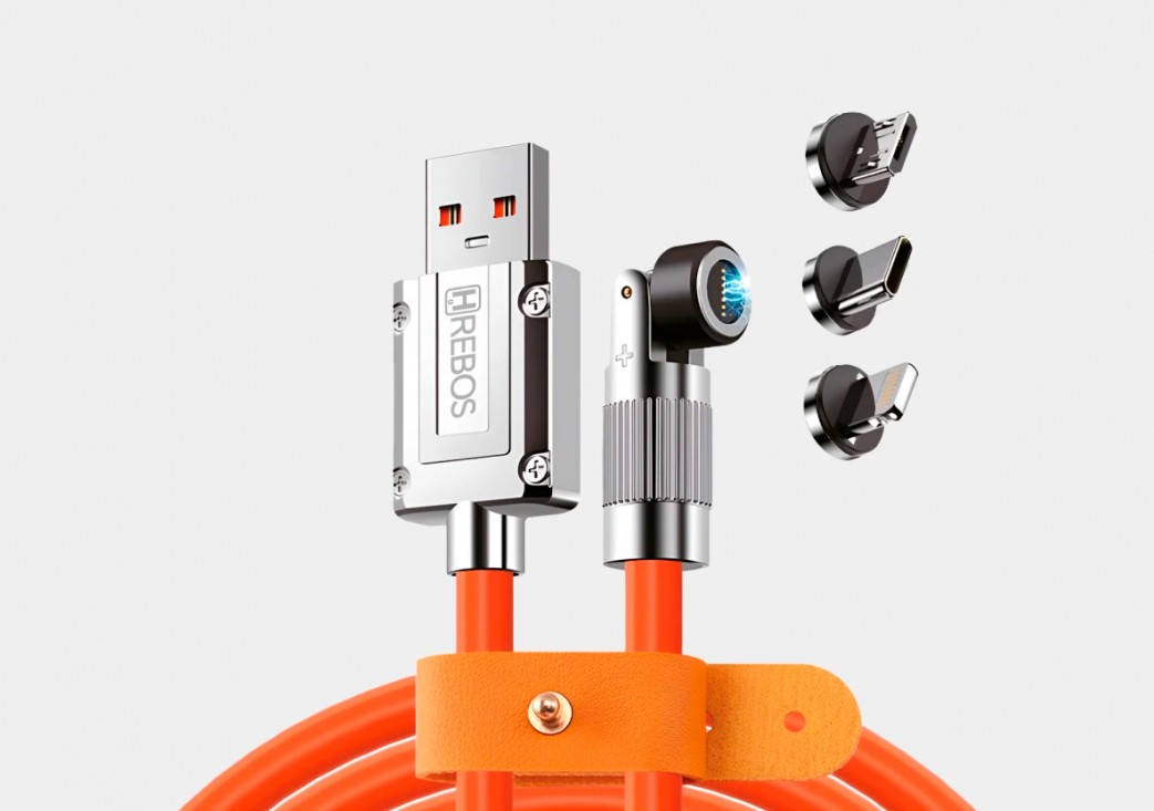 Cabo de Carregamento Turbo Armor Pro Hrebos Giopro