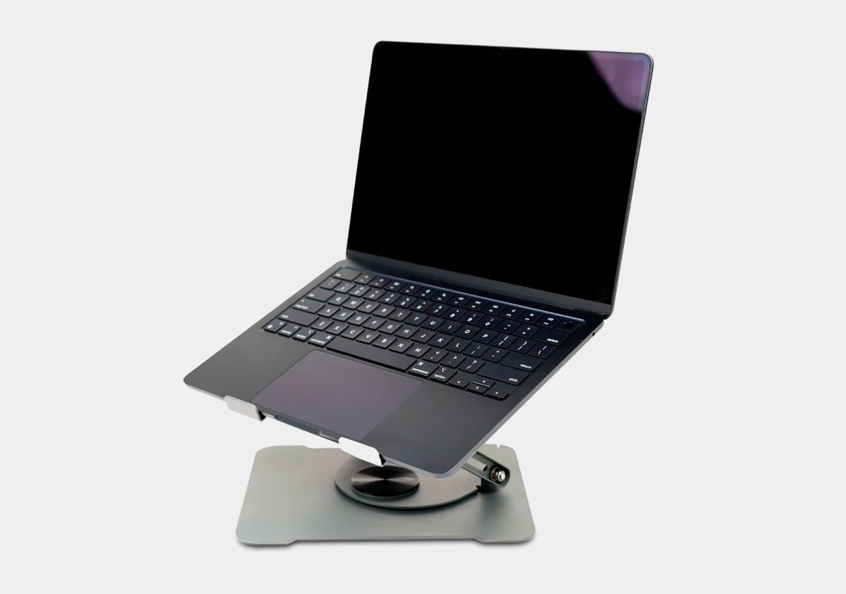Suporte Articulado com Regulagem de Notebook Hrebos Giopro Suporte Articulado com Regulagem de Notebook Hrebos Giopro