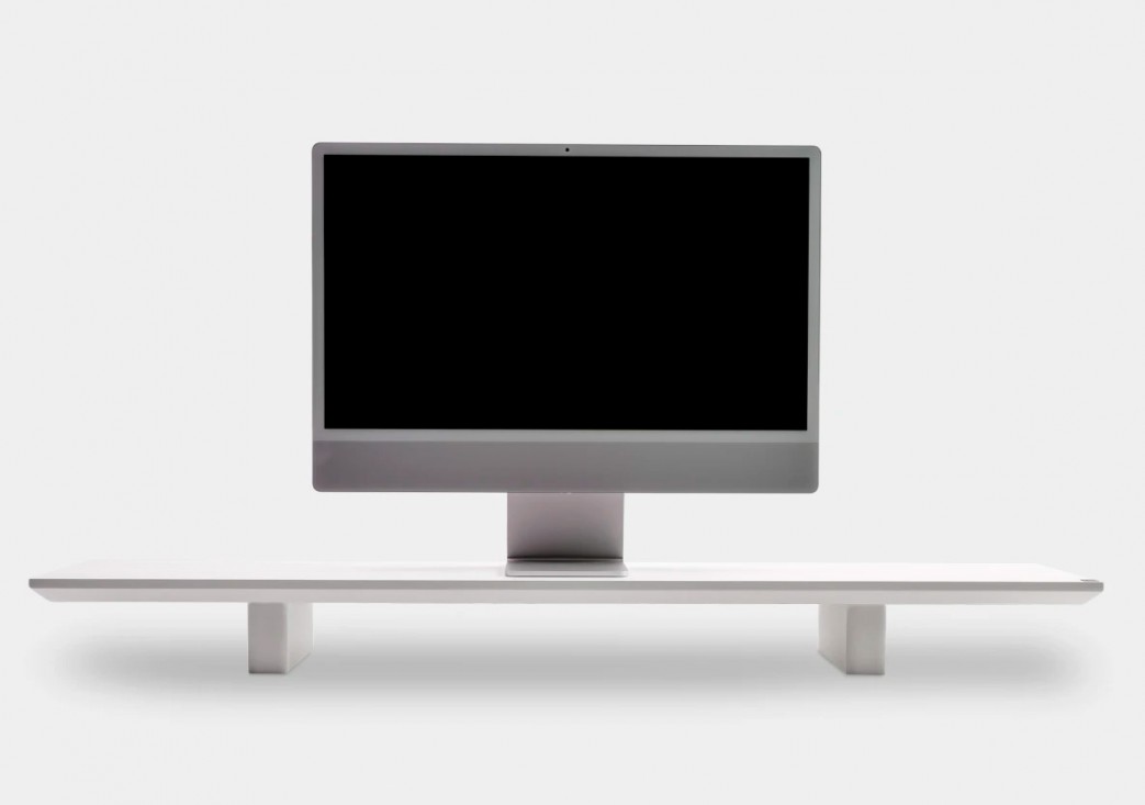 Estante Suporte de Monitor Stand Vesper Branco Giopro