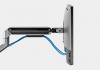 Suporte Braço Articulado para Monitor Hrebos Cinza Giopro