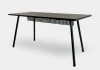 Mesa Office Escrivaninha Nobilis Minimal M1 Preto Giopro