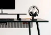 Mesa Office Escrivaninha Nobilis Minimal M1 Preto Giopro