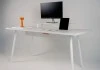 Mesa Office Escrivaninha Nobilis Minimal M1 Branco Giopro