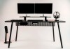 Mesa Office Escrivaninha Nobilis Minimal M2 Preto Giopro