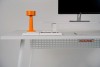 Mesa Office Escrivaninha Nobilis Minimal M2 Branco Giopro