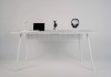 Mesa Office Escrivaninha Nobilis Minimal M2 Branco Giopro