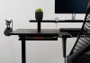 Mesa Modular Regulagem de Altura Elétrica Giodesk Slim M2