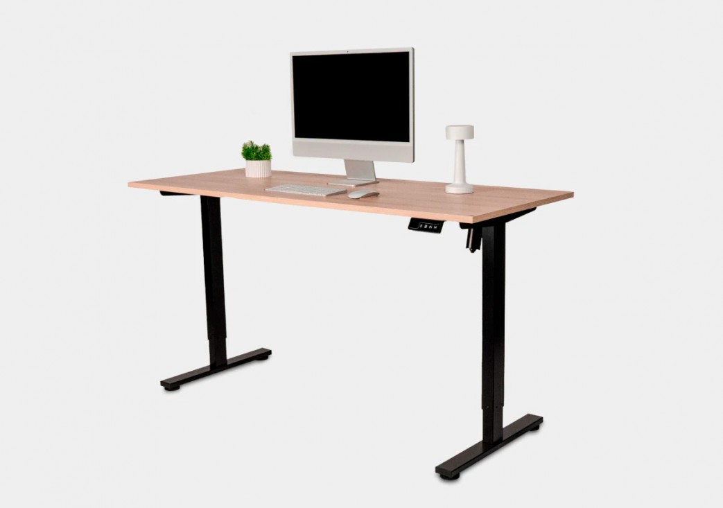 Mesa Modular Regulagem de Altura Elétrica Giodesk Slim M2
