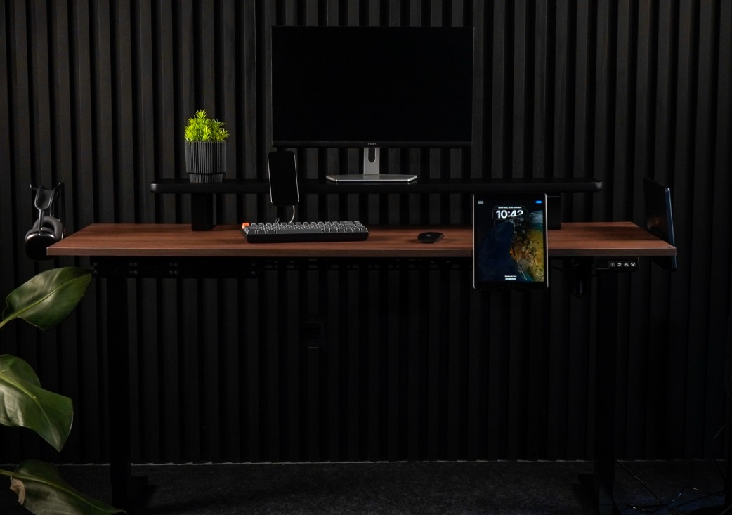 Mesa Modular Regulagem de Altura Elétrica Giodesk Slim M2