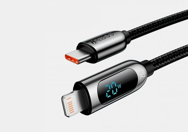 Cabo Hrebos Premium  Techview  Type-C & Lightning