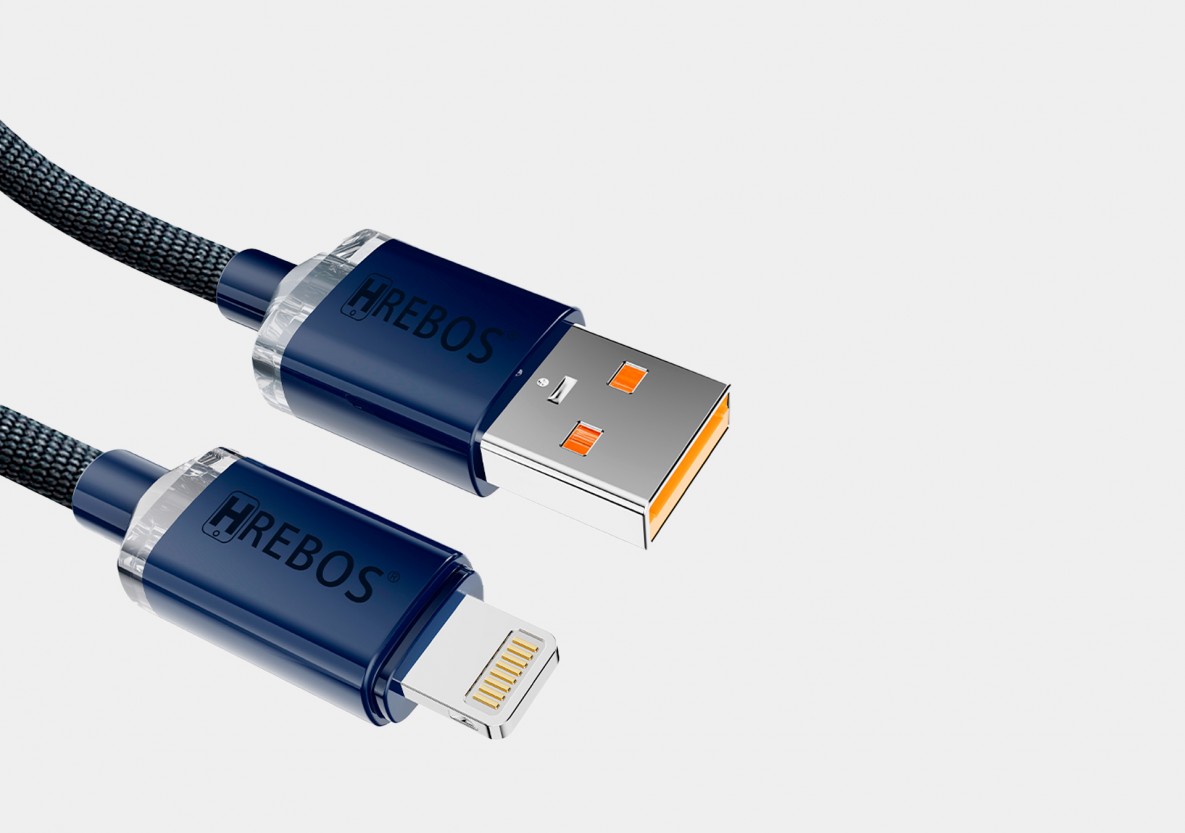 Cabo Hrebos Premium Luxury Acrylic Usb & Lightning Cabo Hrebos Premium Luxury Acrylic Usb & Lightning