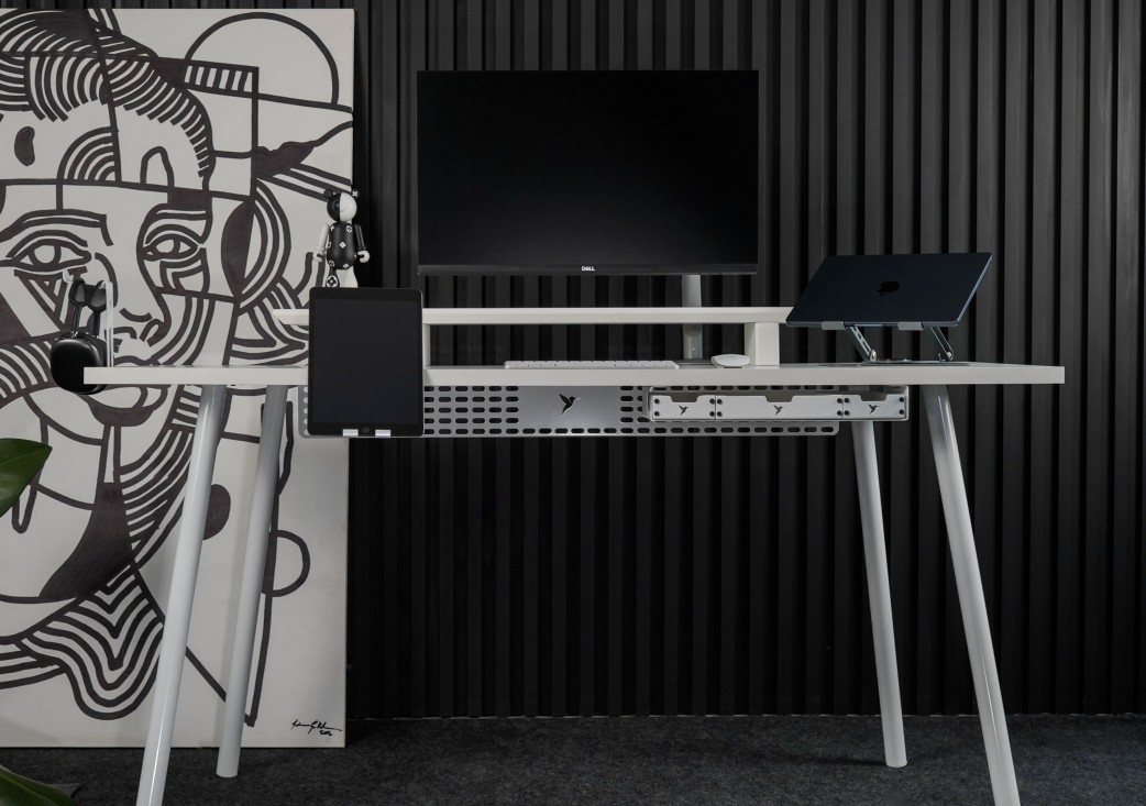 Mesa Modular Office Escrivaninha Nobilis Slim M1 Giopro