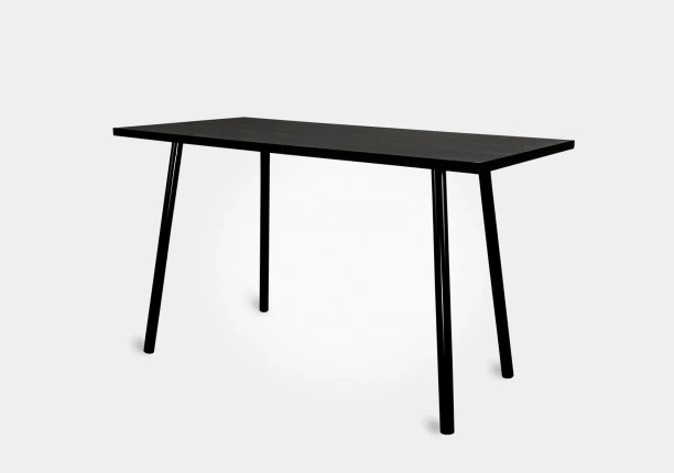 Mesa Office Escrivaninha Nobilis Slim M2 Preto Giopro
