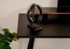 Mesa Office Escrivaninha Nobilis Slim M2 Preto Giopro