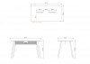 Mesa Office Escrivaninha Nobilis Minimal M1 Freijo Giopro