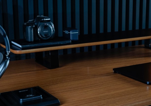 Mesa Office Escrivaninha Nobilis Slim M2 Freijo Giopro