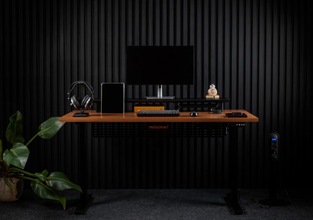 Mesa Regulagem de Altura Elétrica Giodesk Minimal M1 Giopro