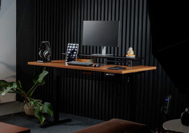 Mesa Regulagem de Altura Elétrica Giodesk Minimal M2 Giopro