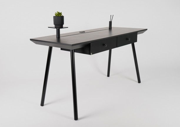 Mesa Office Escrivaninha Nobilis com Gaveta M2 Giopro