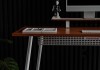 Mesa Office Escrivaninha Nobilis Minimal M1 Freijo/Branco Giopro