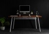 Mesa Office Escrivaninha Nobilis Minimal M1 Freijo/Branco Giopro