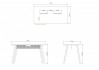Mesa Office Escrivaninha Nobilis Minimal M1 Freijo/Branco Giopro