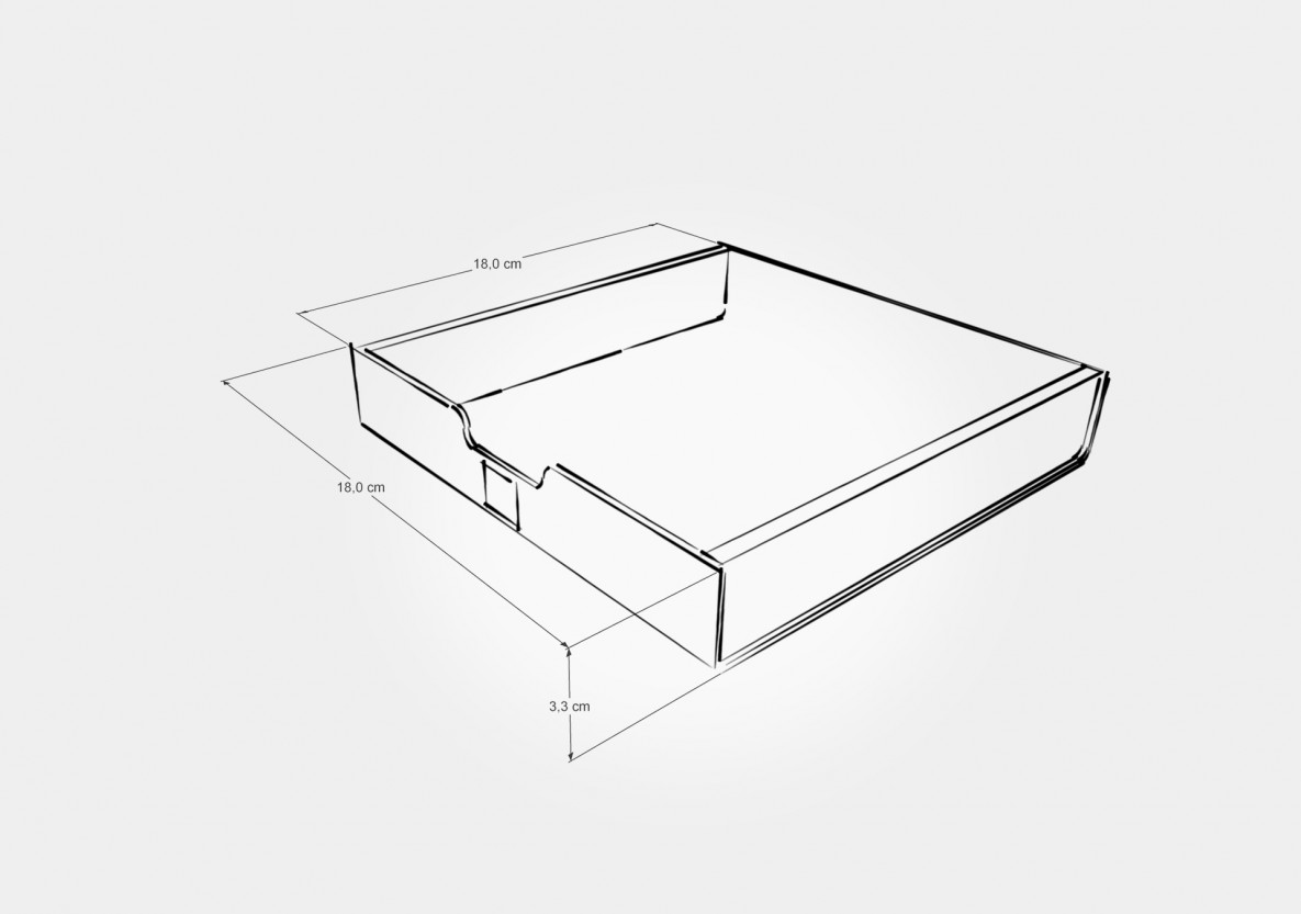 Organizador Gaveta Grande Branco Organizador Gaveta Grande Branco
