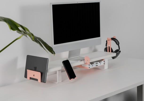 Estante Modular Suporte de Monitor Stand Minimal Pro M1