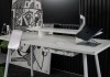 Mesa Modular Office Escrivaninha Nobilis Slim M4 Giopro