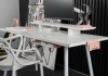 Mesa Modular Office Escrivaninha Nobilis Slim M4 Giopro