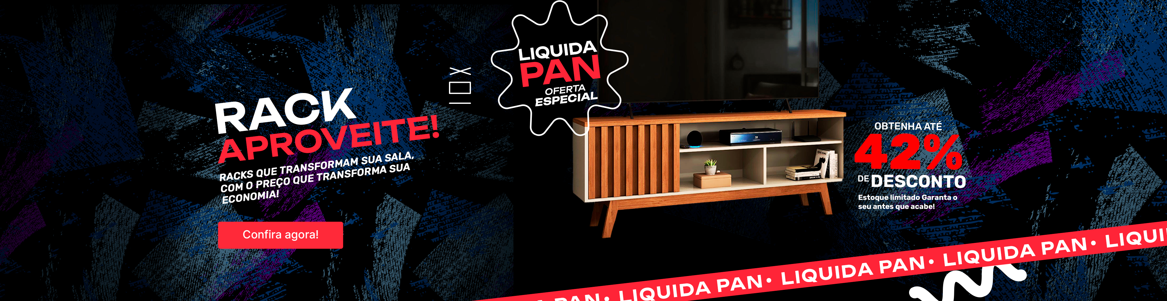 Banner Pricipal - Liquida Pan Racks