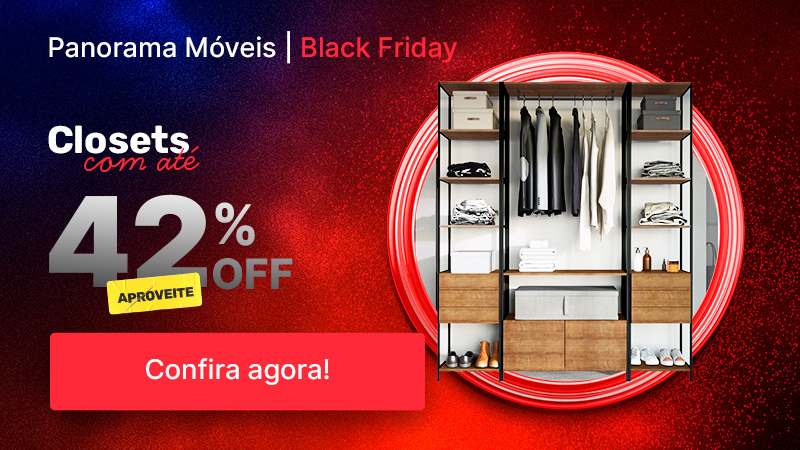 Closets com até 42% Off