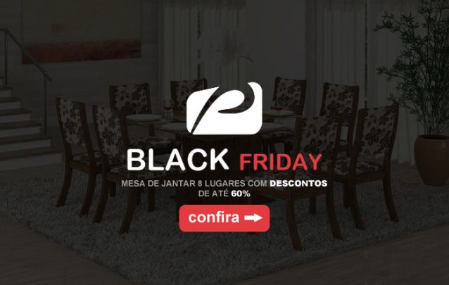 Mesa de Jantar 8 Lugares com Descontos Black Friday