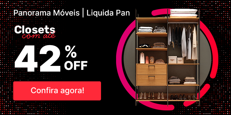 Closets com até 42% Off