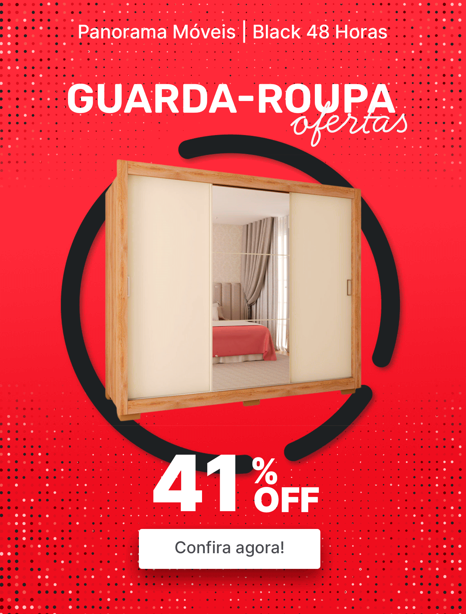 Guarda Roupa com até 60% Off