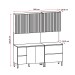 Cozinha Compacta Art 8 Portas 3 Gavetas Freijó/ártico - Kits Paraná