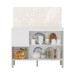 Balcão de Cozinha 120 Cm Art 3 Portas 2 Gavetas Branco/ártico - Kits Paraná