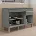 Balcão de Cozinha 120 Cm Line 3 Portas 1 Gaveta Gris - Kits Paraná