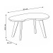 Mesa de Centro Flora 100% Mdf Menta - Pnr Móveis
