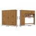 Guarda-Roupa Casal Modulado Hércules 11 Portas 6 Gavetas Cinamomo - Carioca Móveis