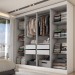 Guarda-Roupa Casal Valparaíso  8 Portas 4 Gavetas Branco - Panorama Móveis