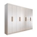 Guarda-Roupa Casal Aurora Radiante 8 Portas 4 Gavetas Branco Neve - Panorama Móveis