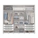 Guarda-Roupa Casal Atalaia 6 Portas 6 Gavetas Branco Hp - Henn
