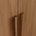 Guarda-Roupa Casal ávila Soft 6 Portas 4 Gavetas Ripado Nature - Henn